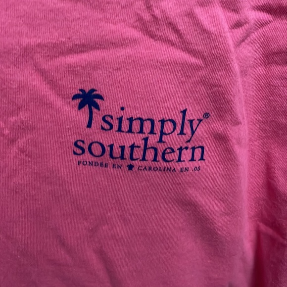 Simply southern pink tshirt size XL gently used - Picture 2 of 4